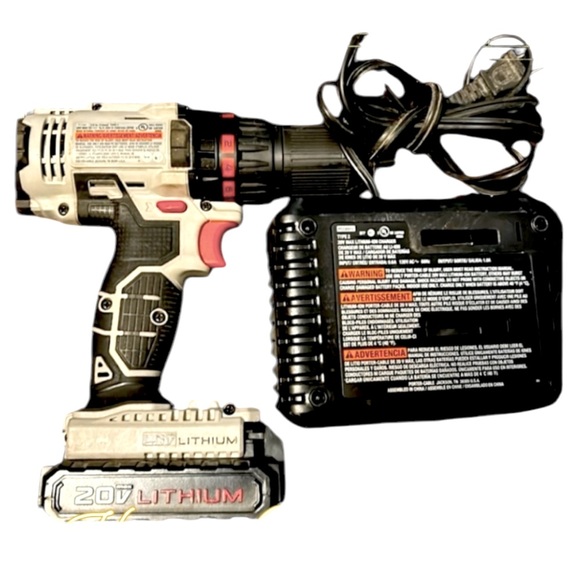 Cordless Drill 20v, Porter cable,with battery and charger - Picture 2 of 5